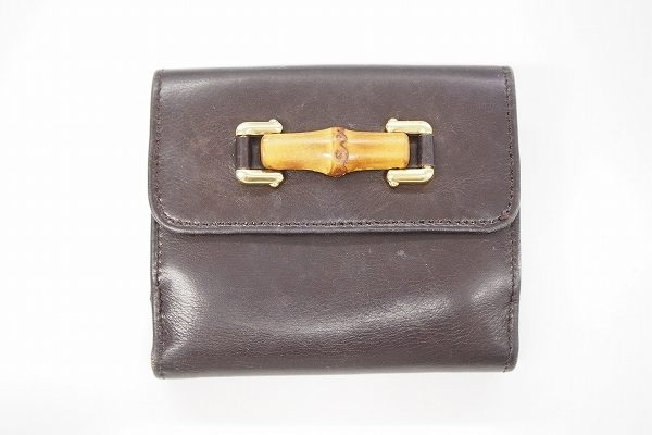 コンパクトで収納力抜群、グッチの財布を買取いたしました