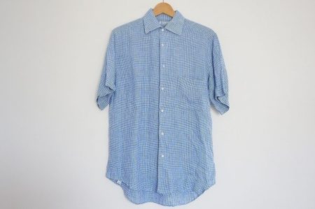 爽やかなギンガムチェックのロロピアーナのメンズシャツを買い取りました
