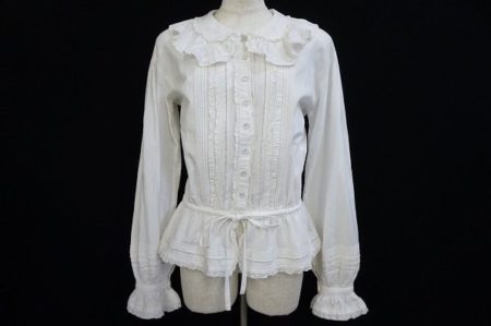 清楚ロマンティックなピンクハウスのブラウスを買取いたしました