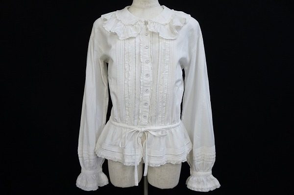 清楚ロマンティックなピンクハウスのブラウスを買取いたしました