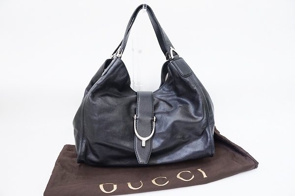 リッチで収納力抜群なグッチのハンドバッグを買取いたしました