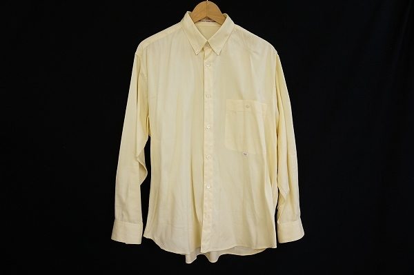 パステルカラーが今気分!パパスのクリームイエローのシャツを買い取りました