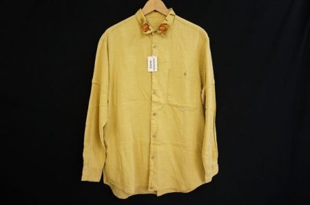 さりげない柄がおしゃれなパパスのベジタブル柄シャツを買い取りました