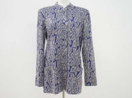 斉藤都世子の花柄ニットジャケットを買取させて頂きました。