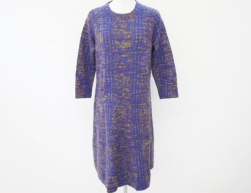 斉藤都世子のアースカラーニットワンピースを買取しました