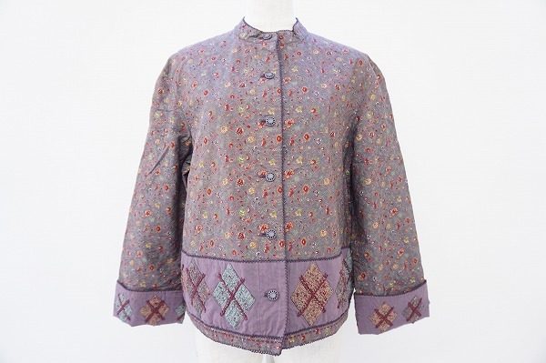 カネコイサオお得意のパッチワークジャケットをお譲りいただきました