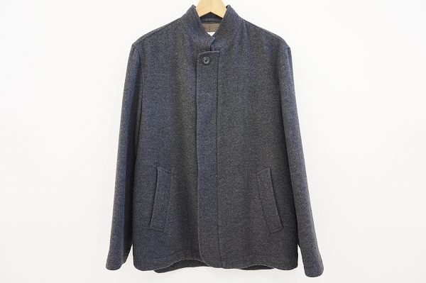 柔らかなカシミア素材でできたエルメネジルドゼニアのジャケットを買い取りました