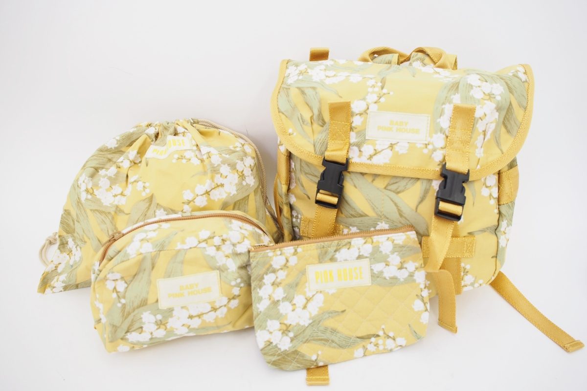 いつものお出かけが楽しくなる、ピンクハウスのリュックサックセットを買取いたしました