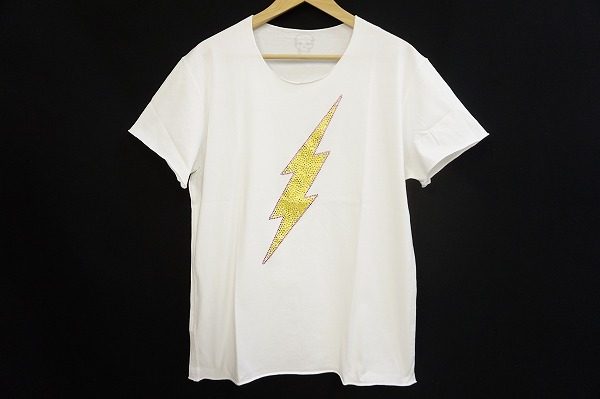 ルシアンペラフィネのイナズマプリントTシャツをお譲りいただきました