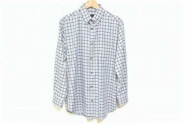 軽快なスタイルづくりにおすすめしたいパパスのチェックシャツを買い取りました