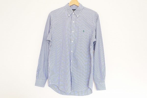 春と言えばギンガム！ラルフローレンのギンガムチェックシャツを買い取りました