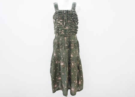 カネコイサオの小花柄フリルワンピースを買取させて頂きました。