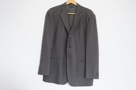 ジョルジオアルマーニのグレンチェックが美しいジャケットをお譲りいただきました