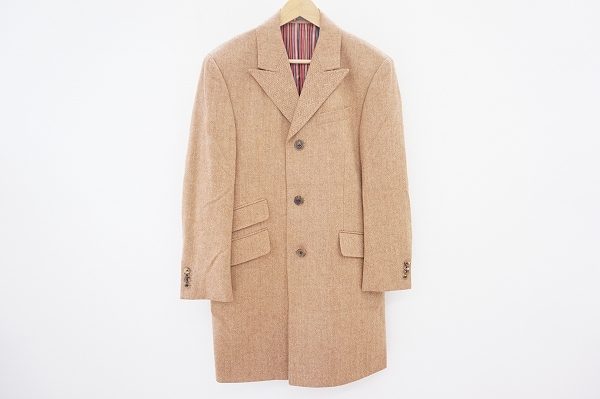 ヘビロテ間違いなしのジョン・ロバートショウのチェスターコートを買い取りました