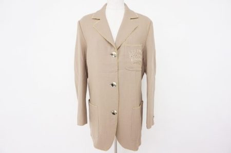 ゴールド×ベージュで上品格上げ！伊太利屋のジャケットを買取いたしました