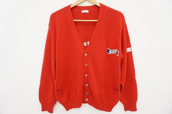 レイヤードコーデに活躍、パパスのカーディガンを買取いたしました