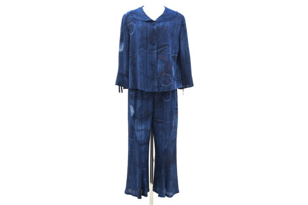 味わい深い色味に心ひかれる、詩仙堂のセットアップを買取いたしました