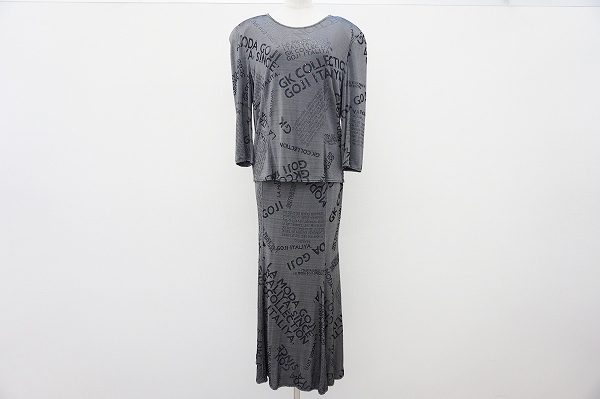 シックなロゴ入りデザインが目を引く伊太利屋のセットアップを買い取りました