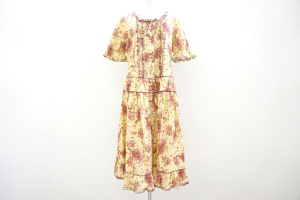 着ればテンションあがる乙女なピンクハウスのワンピースを買取いたしました