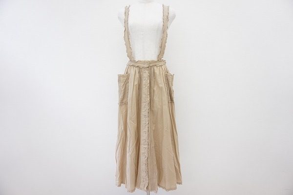 デートにもぴったりの可愛さ！ピンクハウスのサロペットスカートを買い取りました