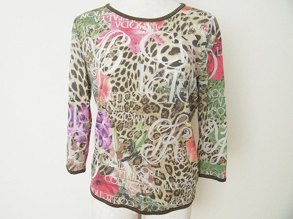 花柄やロゴで華やか、伊太利屋 のカットソーを買取いたしました