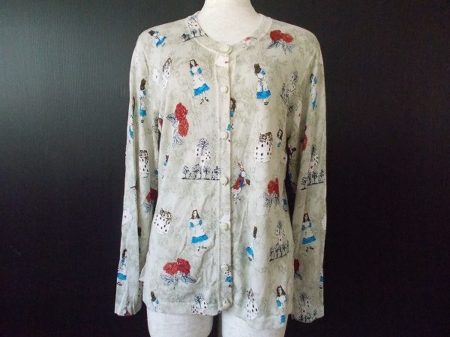 アリス柄が可愛すぎるバライロノクラシのカーディガンを買い取りました