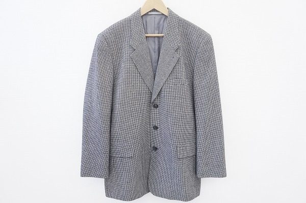 パパスの千鳥格子パターンのジャケットをお譲りいただきました