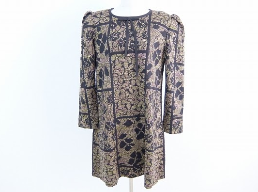 レトロモダンな斉藤都世子のワンピースを買取させて頂きました。