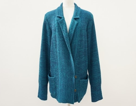 素材感が素敵！斉藤都世子のロングカーディガンを買取させて頂きました。