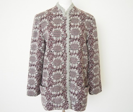 向日葵の総柄ジャケット！斉藤都世子