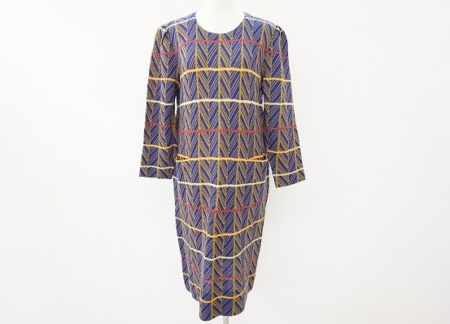 一枚でもお洒落に見える総柄ワンピ！斎藤都代子