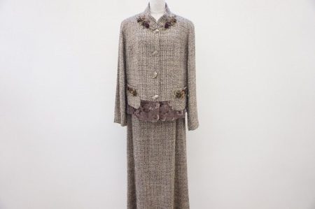 アクセサリーなしでもこの存在感！ノンノンドールの上品なセットアップをお譲りいただきました