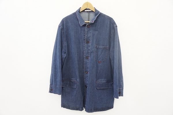 ラフなカジュアルスタイルに人気！パパスのデニムジャケットをお譲りいただきました