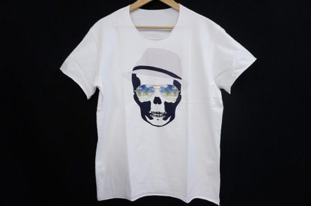 ルシアンペラフィネのスカルプリントTシャツを買い取り査定させていただきました