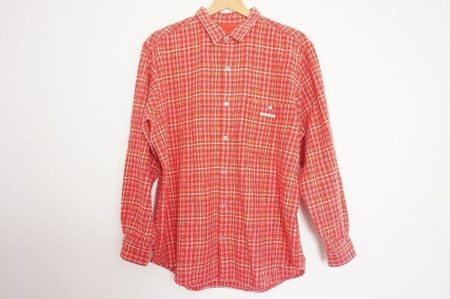 永遠の定番ブランド、パパスのチェック柄長袖シャツをお譲りいただきました