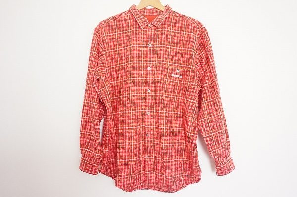 永遠の定番ブランド、パパスのチェック柄長袖シャツをお譲りいただきました