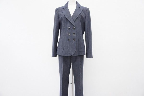 マニッシュに着こなしたいジュンアシダのパンツスーツを買い取りました