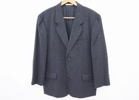 品のあるチャコールグレーのジャケット！パパス