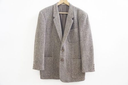 人気のハリスツイード！パパスのジャケットをお譲りいただきました
