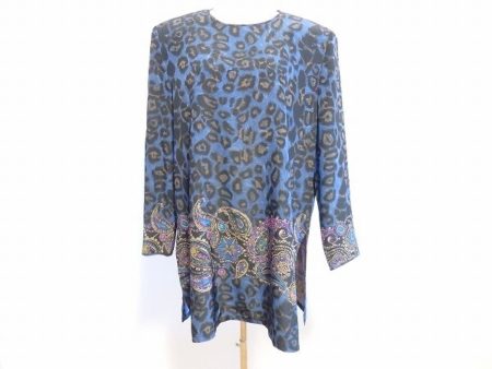 ヒョウ柄×ペイズリー柄！伊太利屋のチュニックを買い取りました
