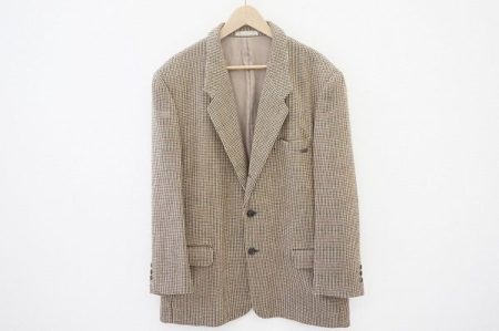 シルク混で柔らかな着心地が堪能できるパパスのツイードジャケットを買い取りました