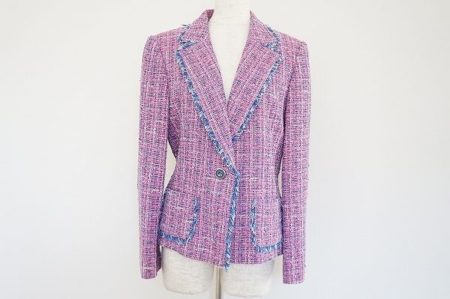 きちんとスタイルに欠かせないジュンアシダのツイードジャケットをお譲りいただきました