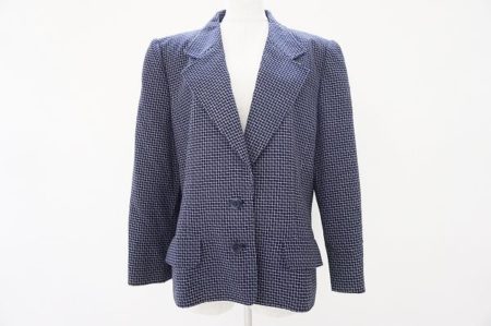 クラシックなチェック柄！ジュンアシダのジャケットを買い取り査定させていただきました