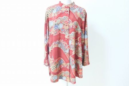 ゆるっと羽織って上品華やか、詩仙堂のジャケットを買取いたしました