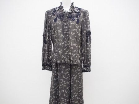 透け感が楽しめるノンノンドールのシフォンセットアップをお売りいただきました