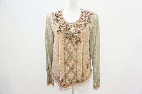 とことんロマンティック！ノンノンドールのフラワリートップスを買い取りました