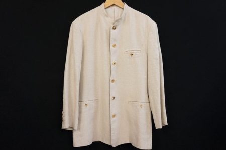 ナチュラル感たっぷりのパパスのマオカラージャケットを買い取りました