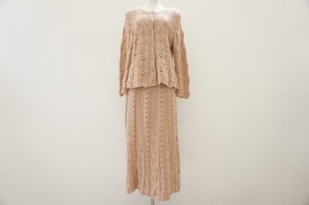 人気のヌーディカラー！バラ色の暮しのレースセットアップを買い取りました