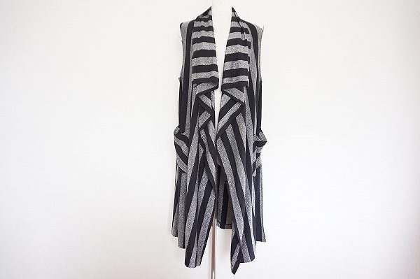 スタイリッシュに決まる伊太利屋のロングジレを買い取りました