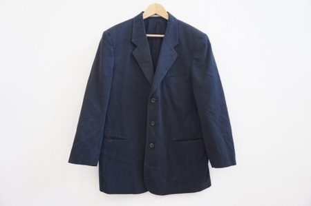 スタンダードなパパスの紺色コットンジャケットを買い取りました